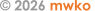 © 2026 mwko