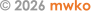 © 2026 mwko